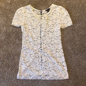 Moda International Lace Tee